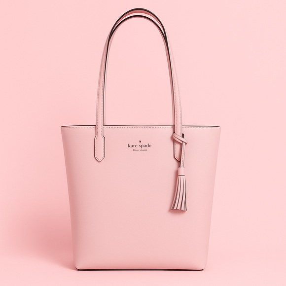 NWT Kate Spade NEW YORK Jana Rose‎ Smoke Large Tote Shoulder Bag WKR00325